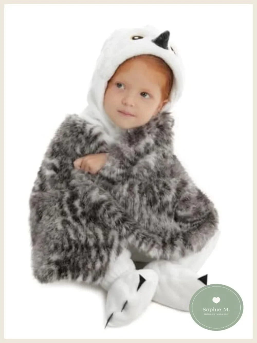 Baby Owl Costume One-Piece Jumpsuit Flame Resistant
